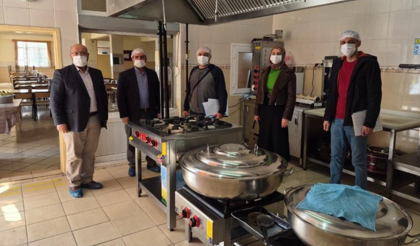 Korkuteli'nde okul kantin ve yemekhanelerine sıkı denetim