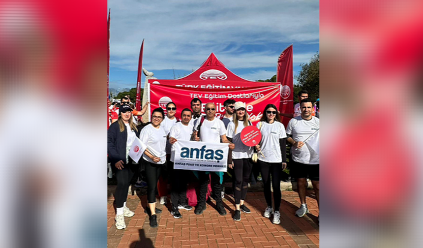 ANFAŞ çalışanları Runtalya’da eğitime destek için koştu