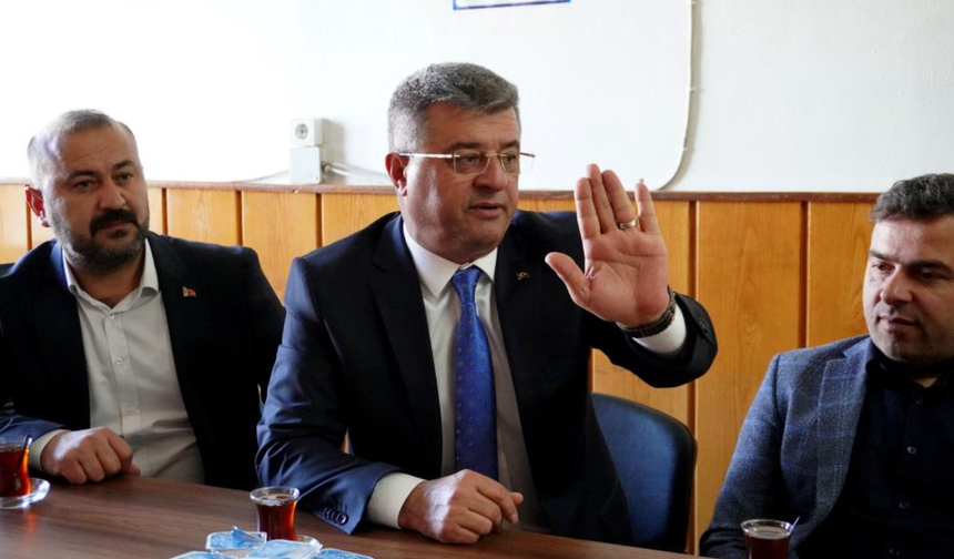 Alkan, başkanlık seçimleri çalışmalarına baba ocağından start verdi