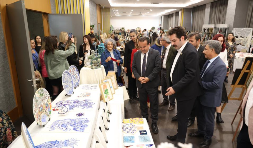 Uncalı ATASEM’den "Yeşil Vatan" temalı yıl sonu sergisi