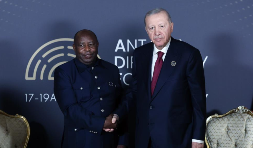 Cumhurbaşkanı Erdoğan, Burundi Cumhurbaşkanı Ndayishimiye ile görüştü