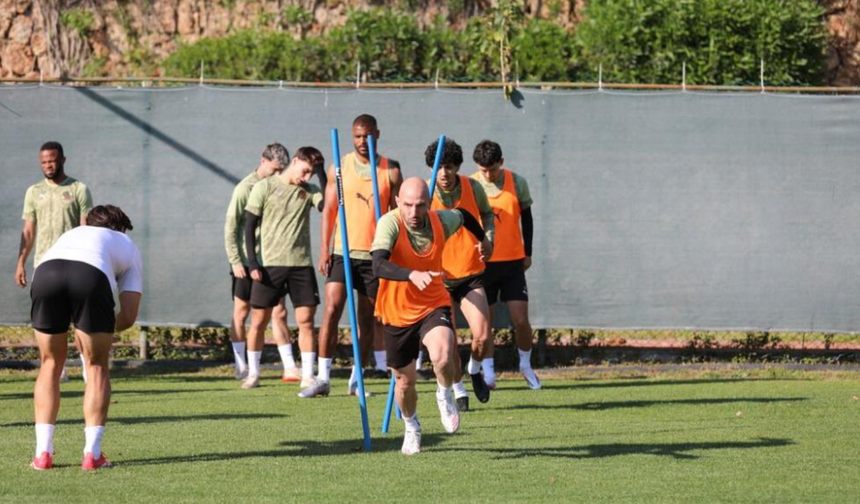 Alanyaspor, Beşiktaş maçı hazırlıklarına başladı