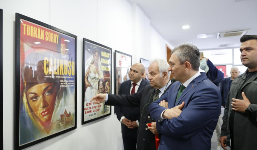 Büyükşehir Belediyesi'nden "Yeşilçam Film Afişleri Sergisi"