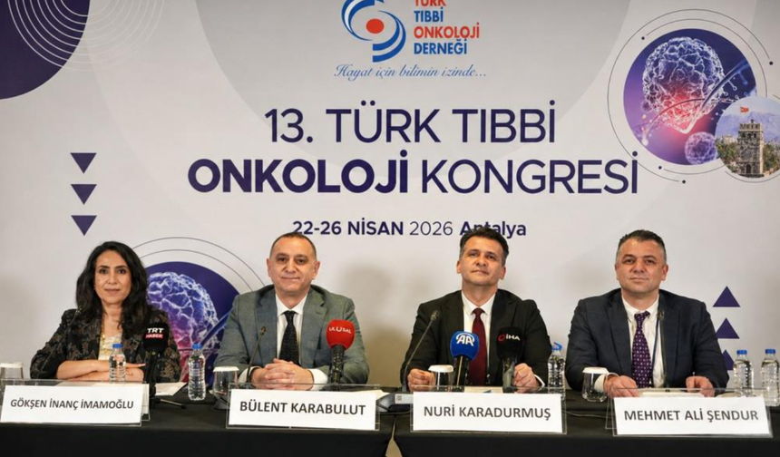 Türk Tıbbi Onkoloji Kongresi Antalya'da düzenlendi