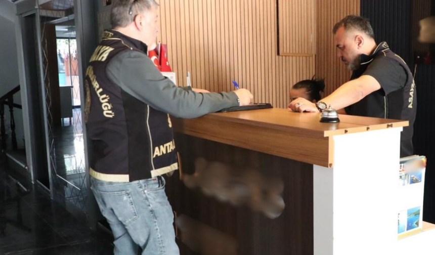 Konaklama tesisleri ve araç kiralama firmalarına eş zamanlı denetim