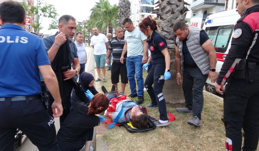 Otomobilin çarptığı gencin yakınları sinir krizi geçirdi!