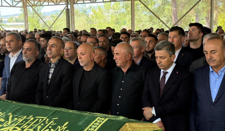 Mevlüt Çavuşoğlu'nun kardeşi Aydın Çavuşoğlu son yolculuğuna uğurlandı