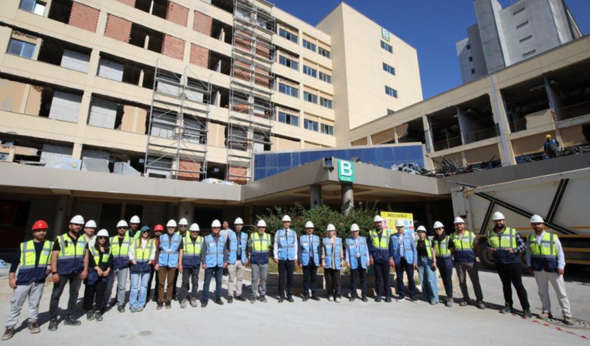 Akdeniz Üniversitesi Hastanesi yeni inşaatı yüzde 30 tamamlandı