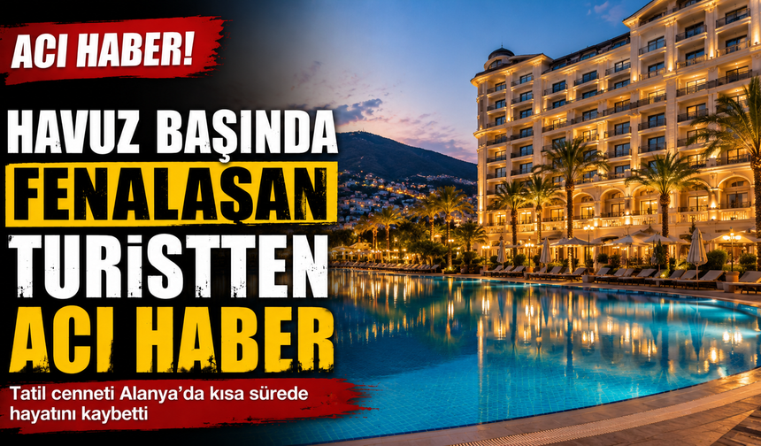 Alanya'da tatil kabusa döndü!