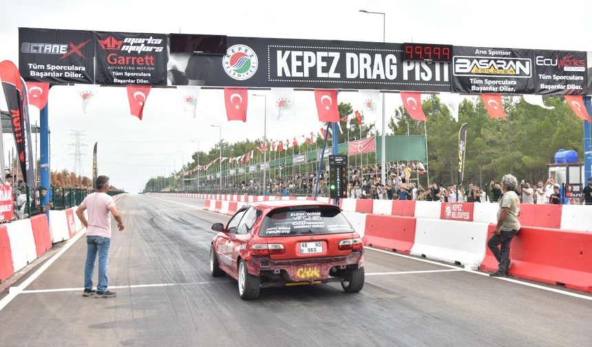 Kepez’de Otodrag heyecanı