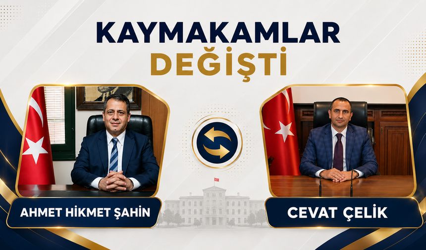 Aksu kaymakamı değişti!