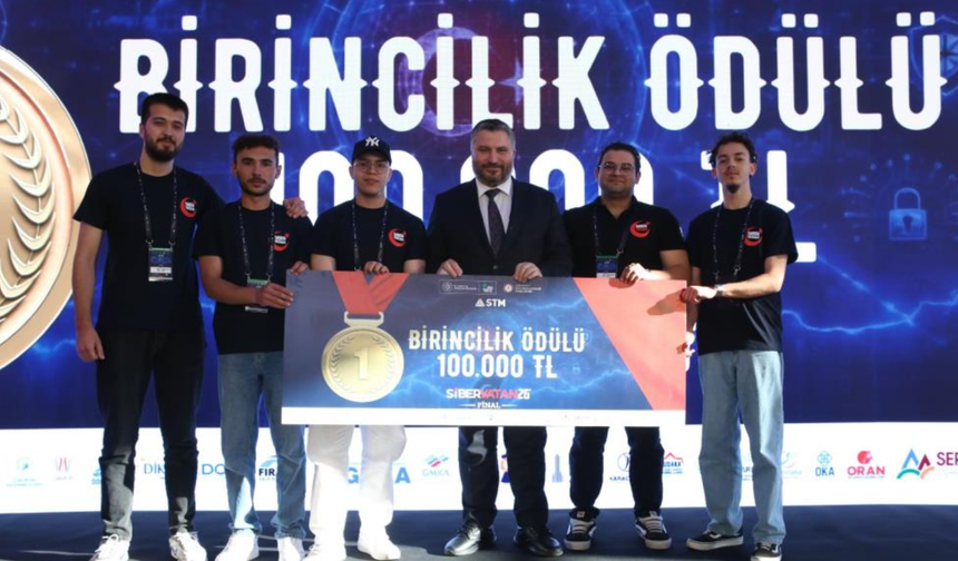 "Siber Vatan" final yarışmasında Batı Akdeniz ekibi şampiyon oldu