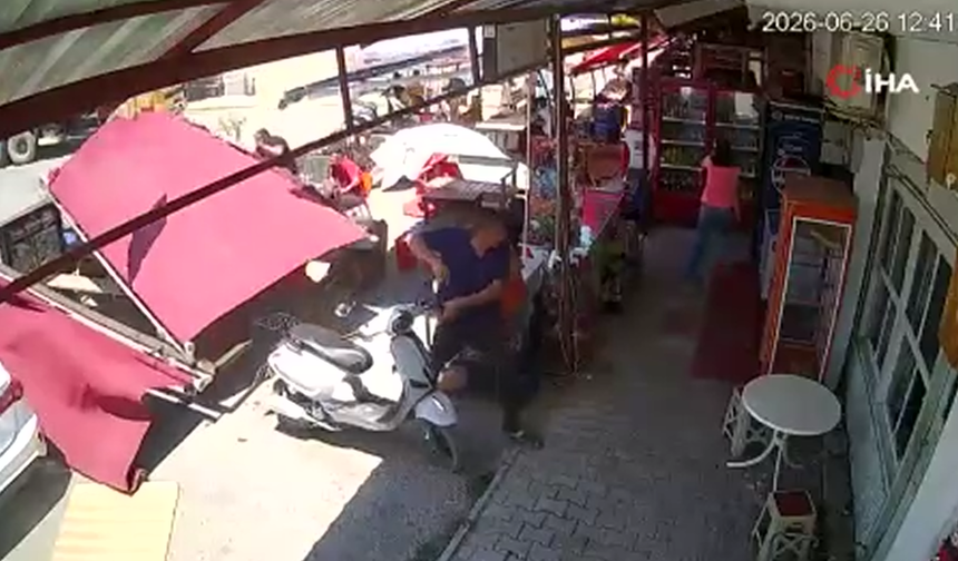 Serik'te hortum paniği!