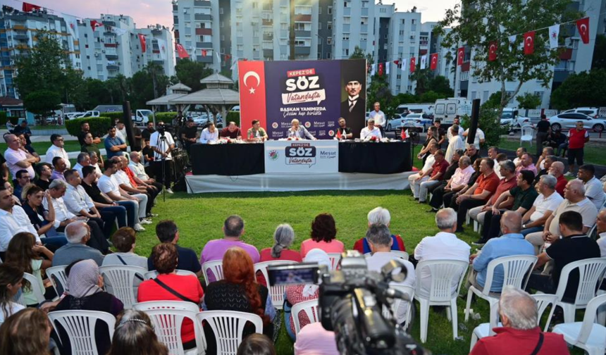 Kepez’de "Söz Vatandaşta" buluşmasının ikincisi düzenlendi