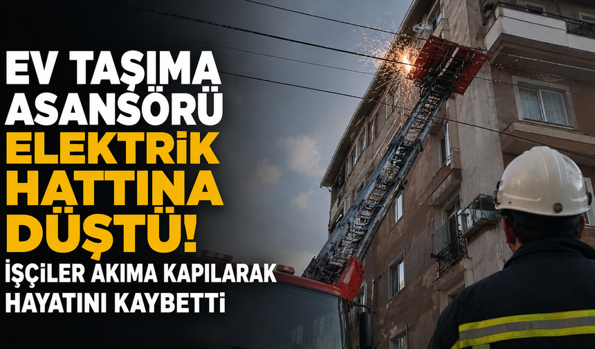 Ev taşıma sırasında acı olay!
