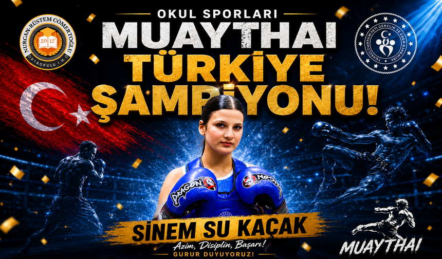 Aksu’dan Muaythai Branşında Türkiye Şampiyonluğu