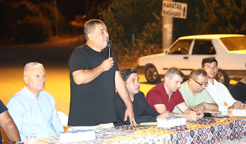 Başkan Yıldırım Yeşilkaraman Mahallesi'nde vatandaşlarla buluştu