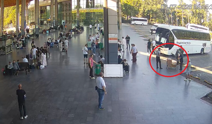 Otobüste şoke eden sevkiyat!