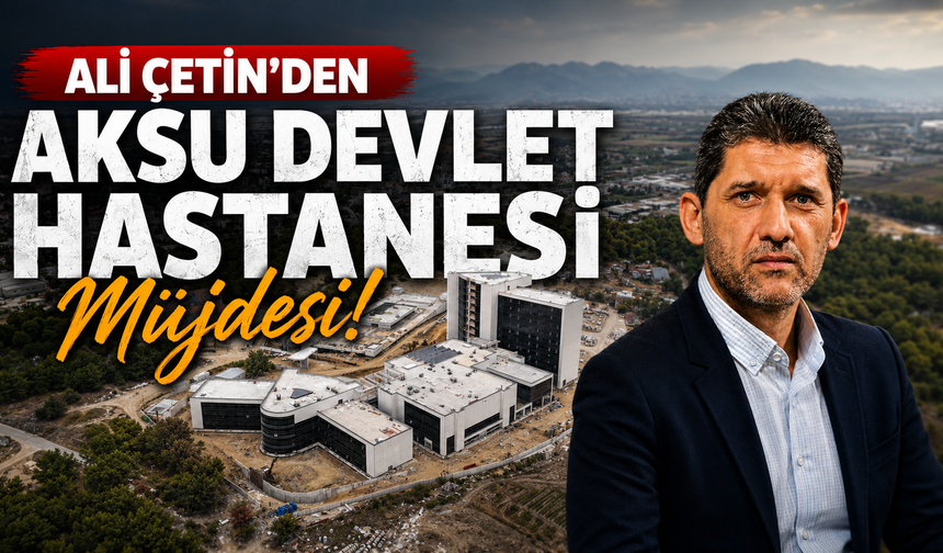 Hedef Eylül ayında hizmete açılması!