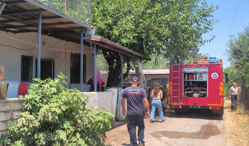 Uzaklaştırma kararı aldıran eşine sinirlenip evi ateşe verdi!