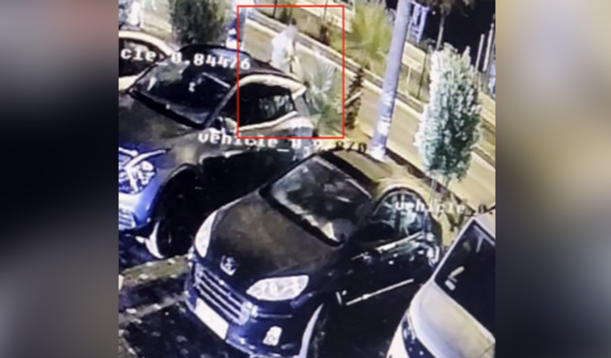 Otel önünde pes dedirten hırsızlık!