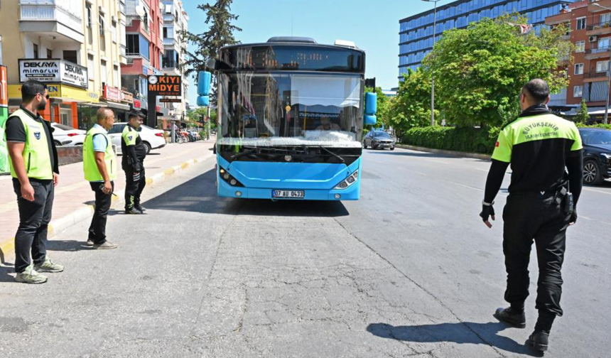 Büyükşehir ekipleri toplu taşımada klima denetimini yoğunlaştırdı