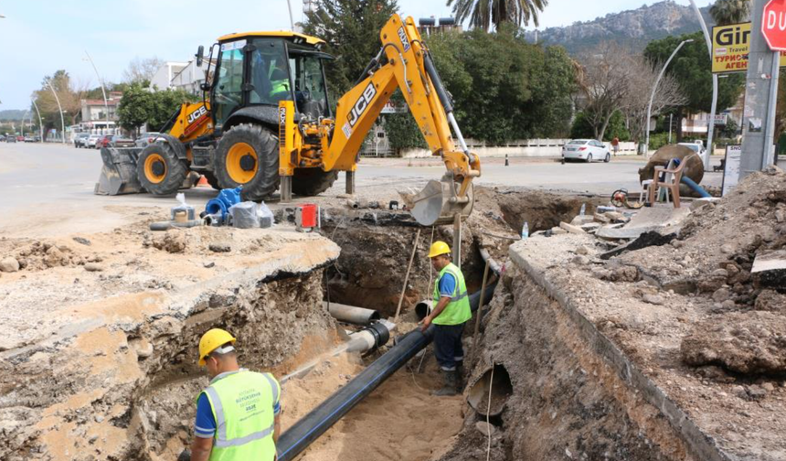 Kemer’in içmesuyu ve kanalizasyon altyapısı yenileniyor