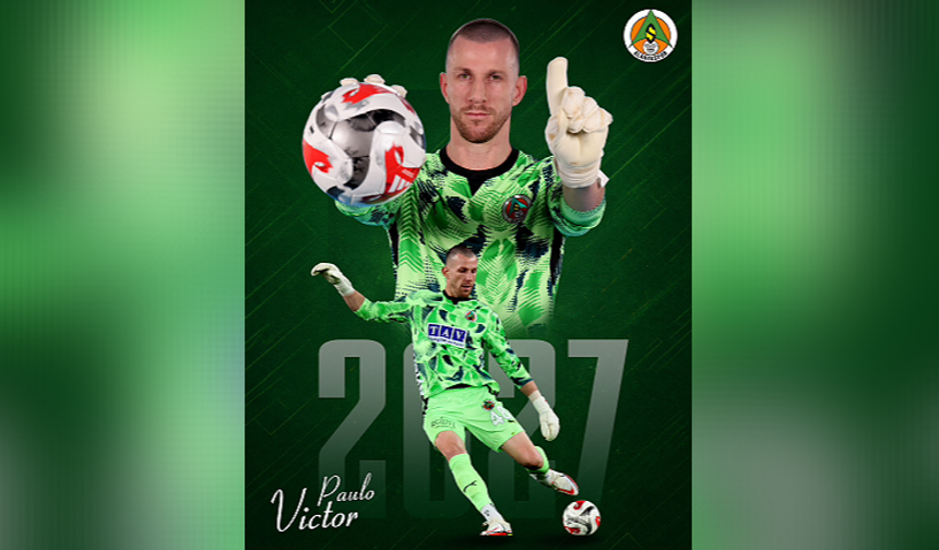 Alanyaspor'da Paulo Victor'un sözleşmesi 1 yıl uzatıldı