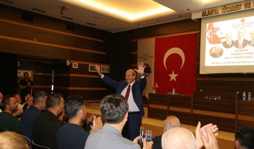 KKTC 5. Cumhurbaşkanı Tatar: "Kıbrıs'ta bir anlaşma ancak iki devletli bir anlaşmayla olur"