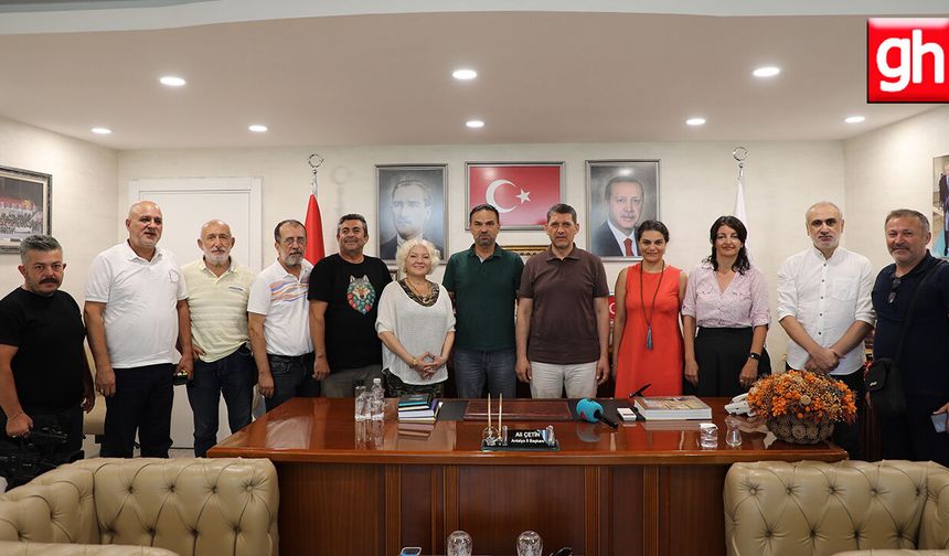 TİMBİR Antalya Şubesi’nden AK Parti Antalya İl Başkanı Ali Çetin’e Ziyaret