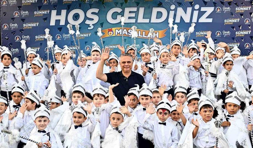 Başkan Uysal: "Hayata çocuklarımızın gözlerindeki ışıkla bakıyoruz"