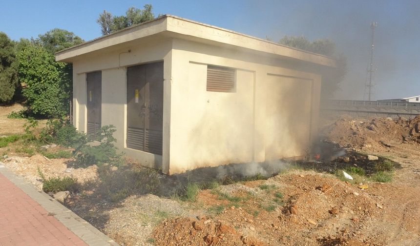 Bakırını çıkarmak için kabloları yakarken, trafoyu yakıyordu!