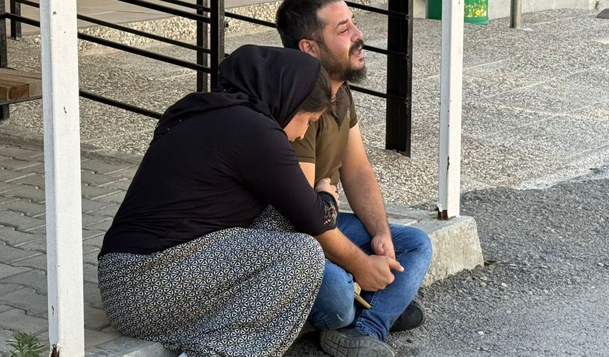 Geri manevra yapan baba, ölümüne sebep olduğu bebeğinin cenazesini gözyaşları arasında teslim aldı