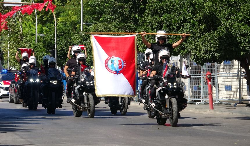 Antalya'da 30 Ağustos coşkusu yaşandı
