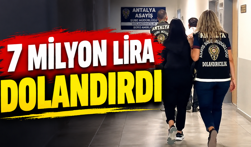 Sahte polisler 7 milyon lira dolandırdı