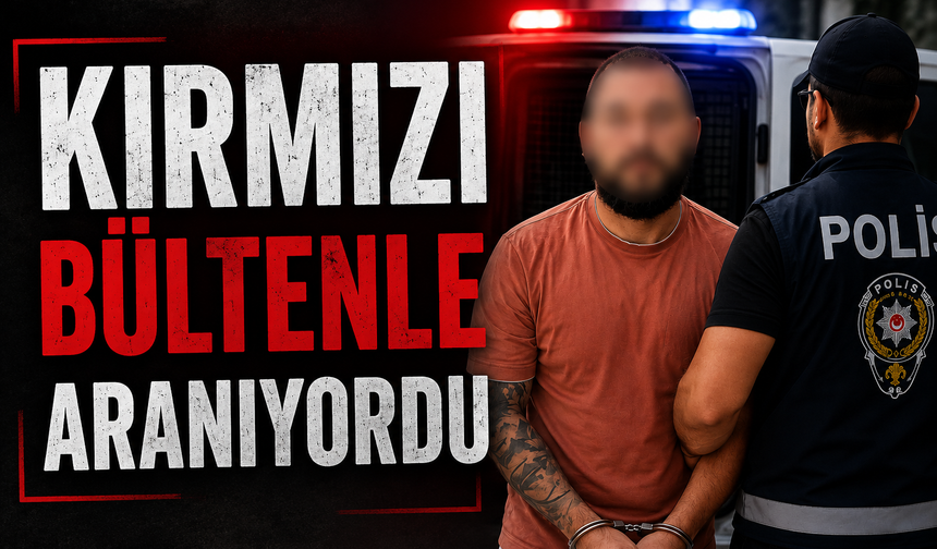 Serik’te yakalandı
