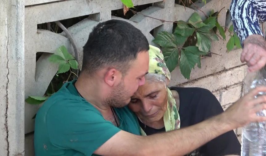 Anne oğlunun, oğlu annesinin yanan evde olduğunu zannetti!