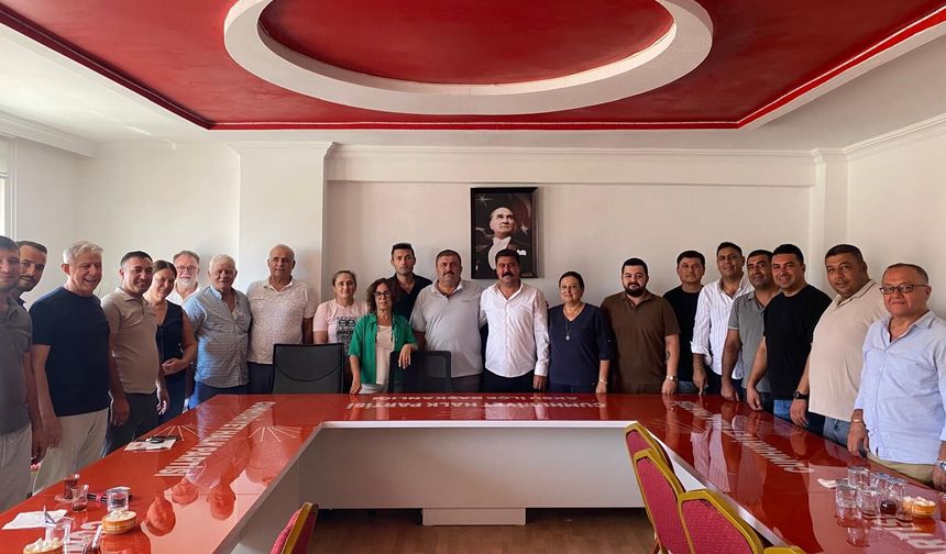 CHP Aksu, muhtarlarla bir araya geldi: “Aksu’nun sorunlarını birlikte konuşacağız”