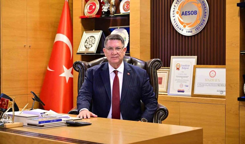 AESOB Başkanı Dere’den sahte indirim uyarısı