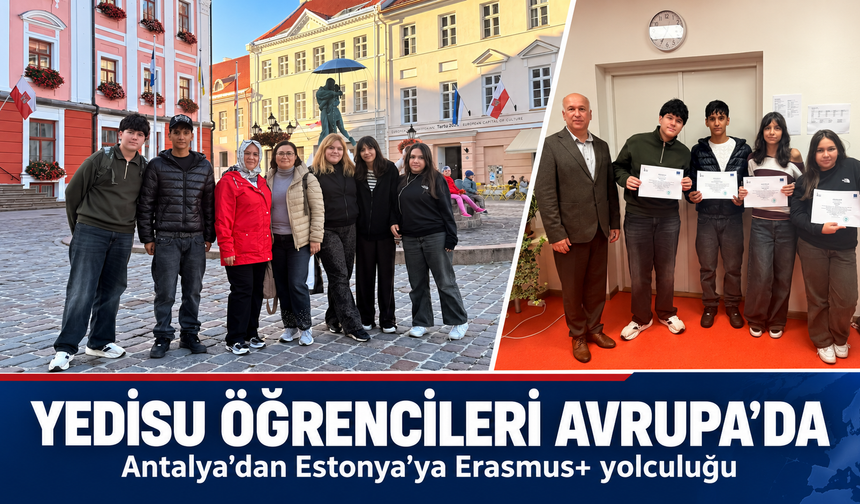 YEDİSU öğrencileri Erasmus+ ile Avrupa’da deneyim kazandı