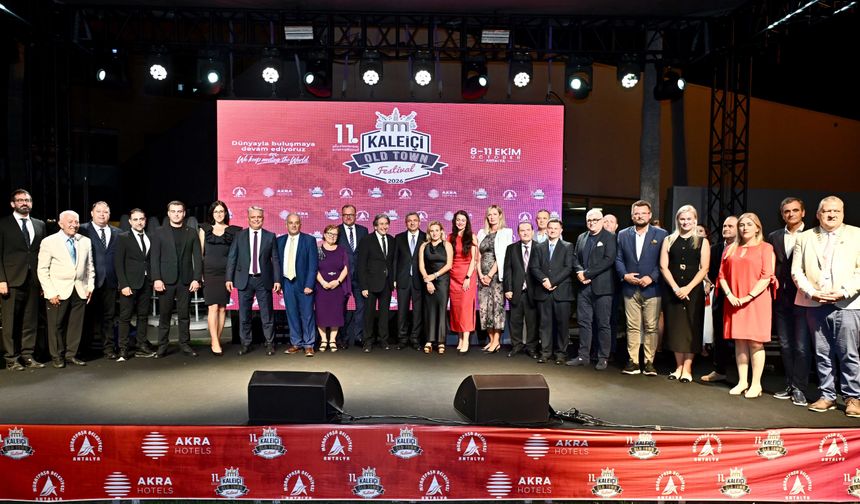 11. Uluslararası Kaleiçi Old Town Festivali gala gecesiyle başladı