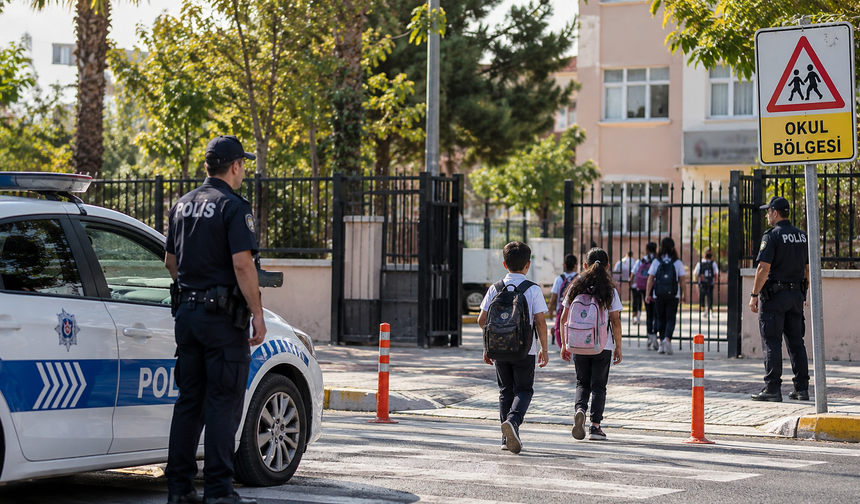 Antalya'da okul çevrelerinde yeni güvenlik tedbirleri