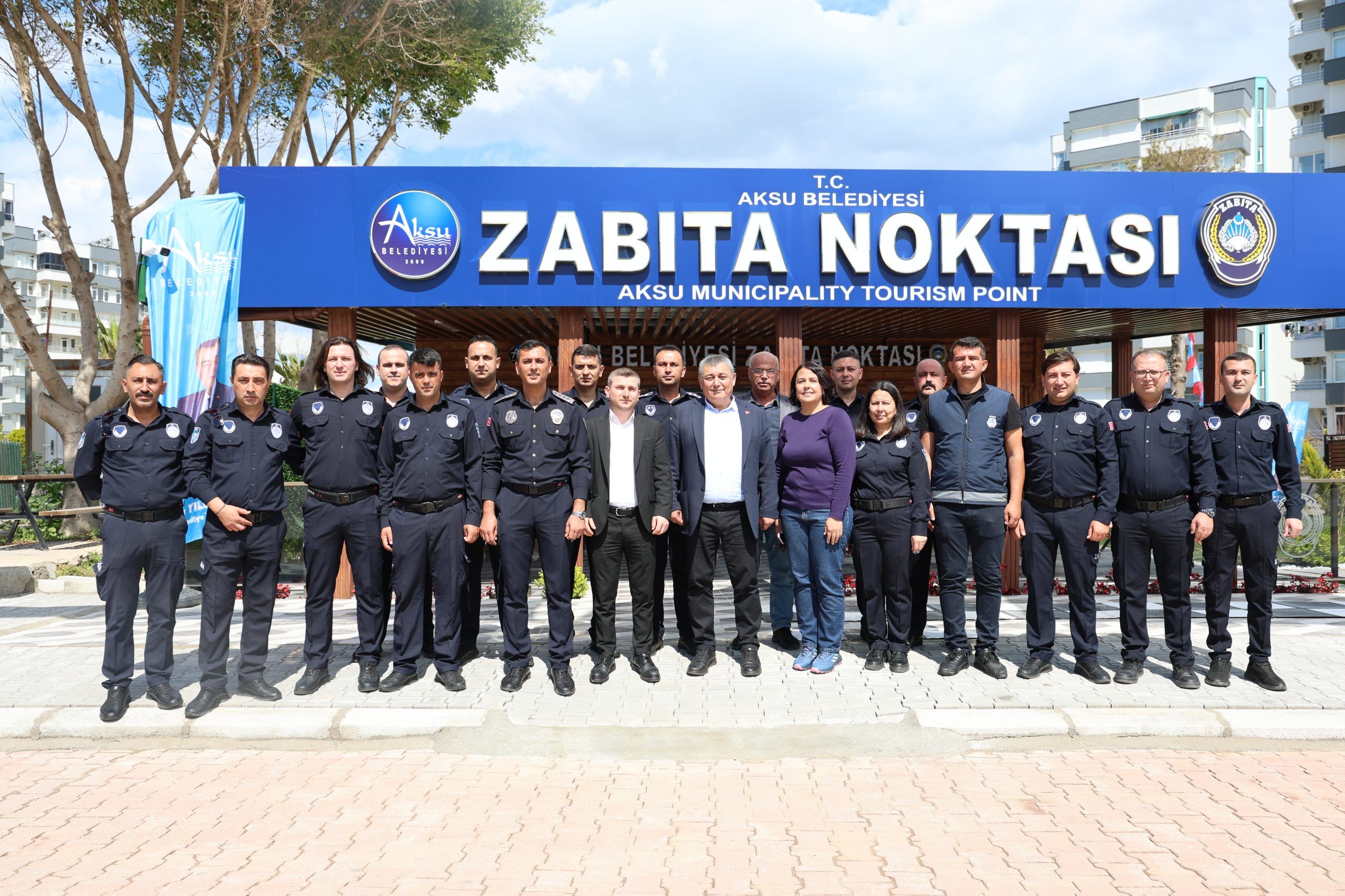 Aksu Belediyesi'nden Kemerağzı'na zabıta hizmet noktası!