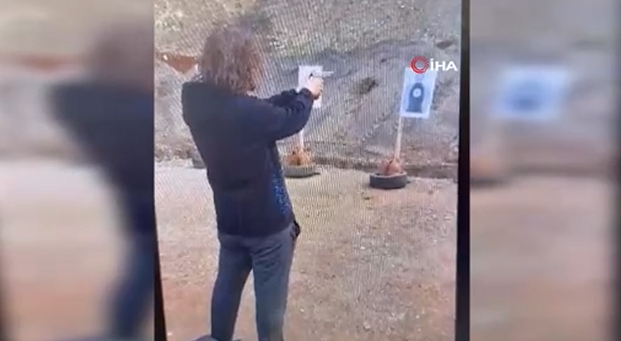 Okulda korku saçan saldırganın poligonda atış talimi yaptığı görüntüler ortaya çıktı!