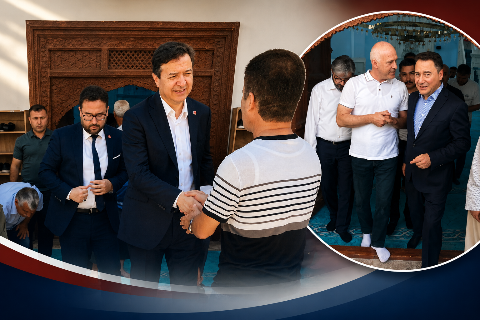 Babacan ve Arıkan Aksu’da!