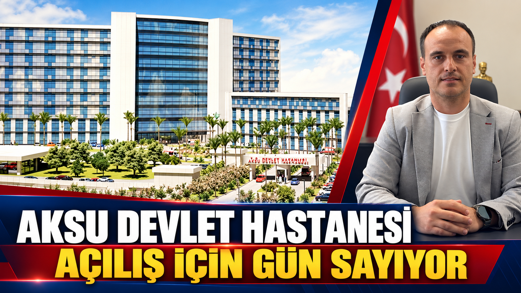 Aksu Devlet Hastanesi'nin Başhekimi konuştu