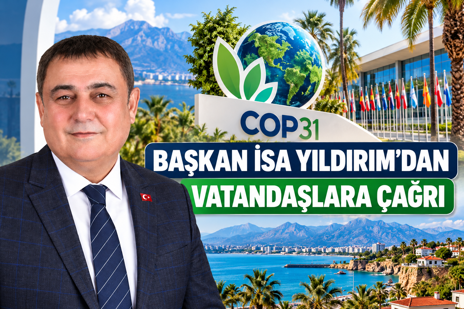 Başkan İsa Yıldırım'dan Vatandaşlara Çağrı